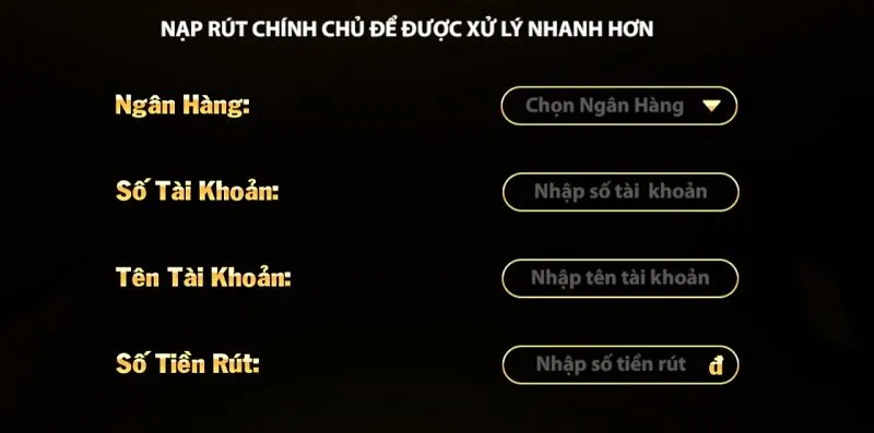 03 bước rút tiền tài xỉu về ngân hàng