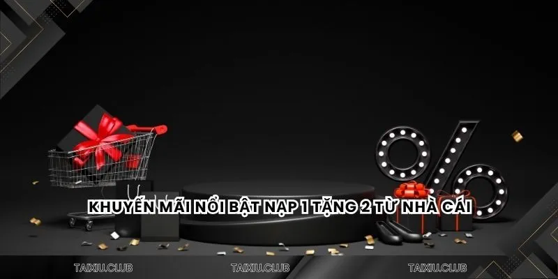 Khuyến mãi nổi bật nạp 1 tặng 2 từ nhà cái