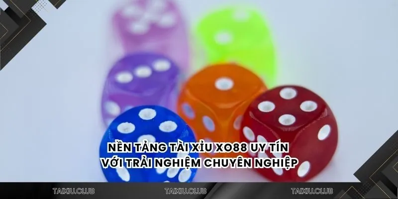 Nền tảng tài xỉu Xo88 uy tín với trải nghiệm chuyên nghiệp