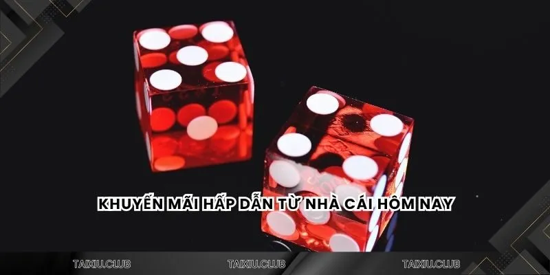 Khuyến mãi hấp dẫn từ nhà cái hôm nay