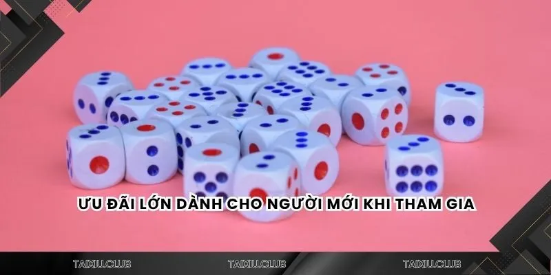 Ưu đãi lớn dành cho người mới khi tham gia