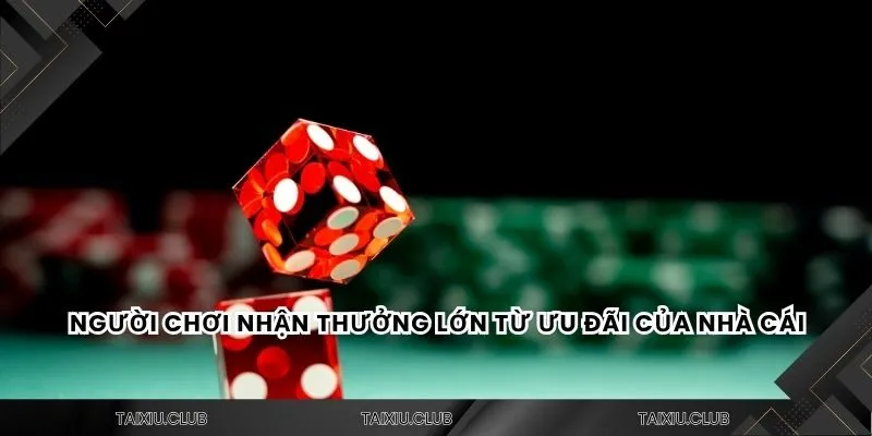Người chơi nhận thưởng lớn từ ưu đãi của nhà cái