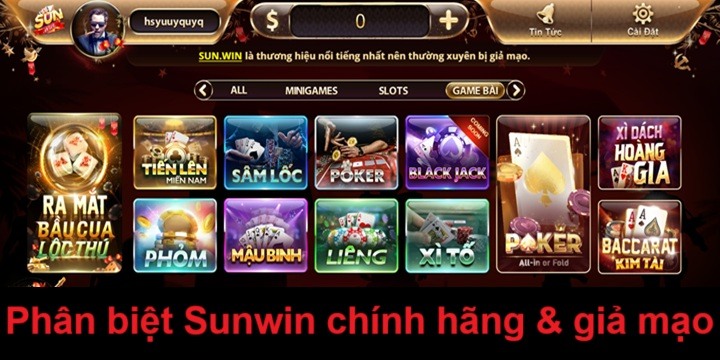 Cách phân biệt Sunwin chính hãng và giả mạo